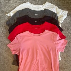 Lands End Classic T’s -5pack